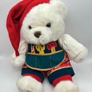 1995 Kmart Christmas Teddy Bear Santa's Magical Toyshop Collection